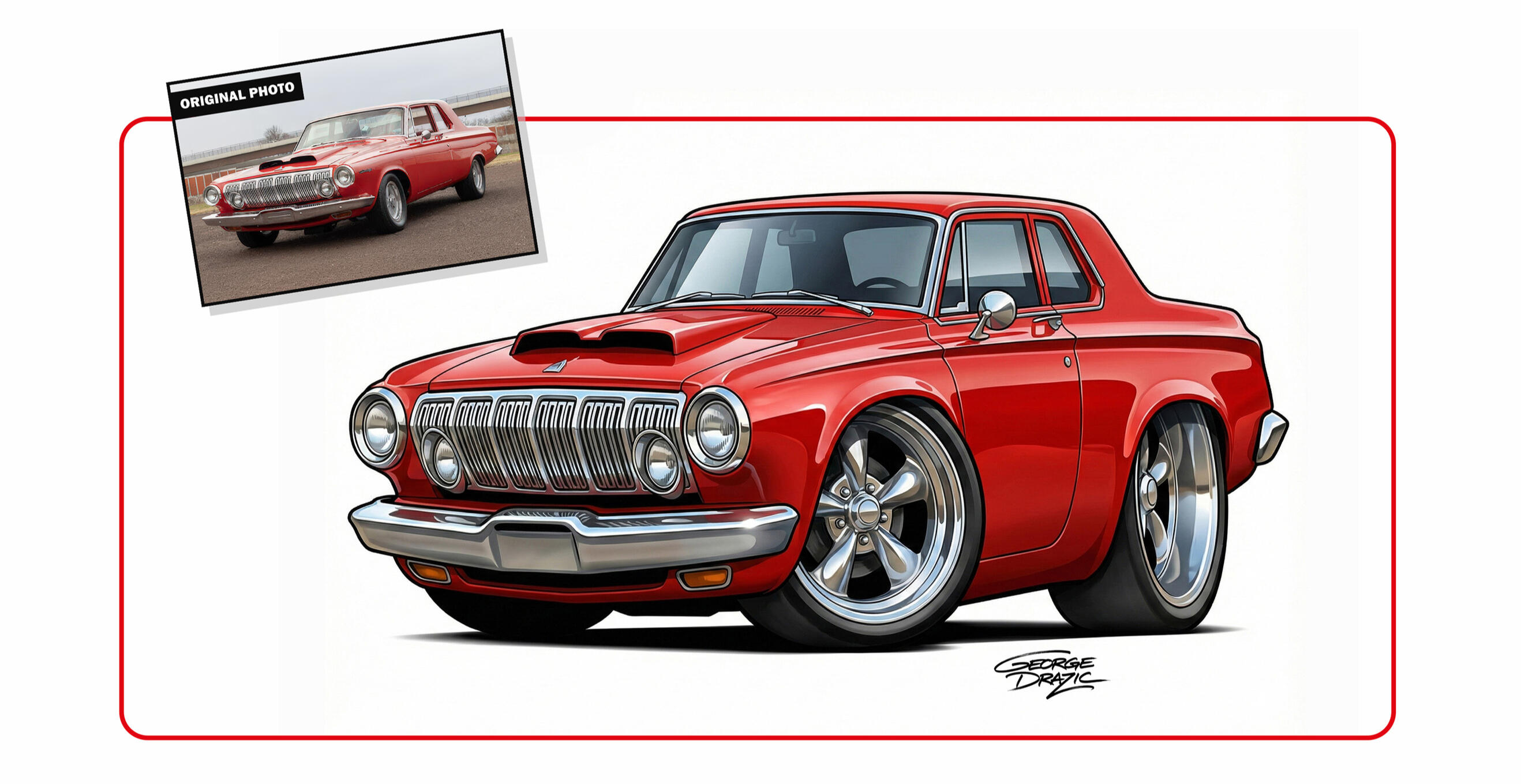 Automotive Portrait Art